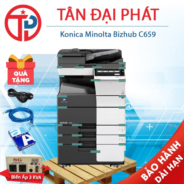 Konica Minolta Bizhub C659 Màu Renew 99%