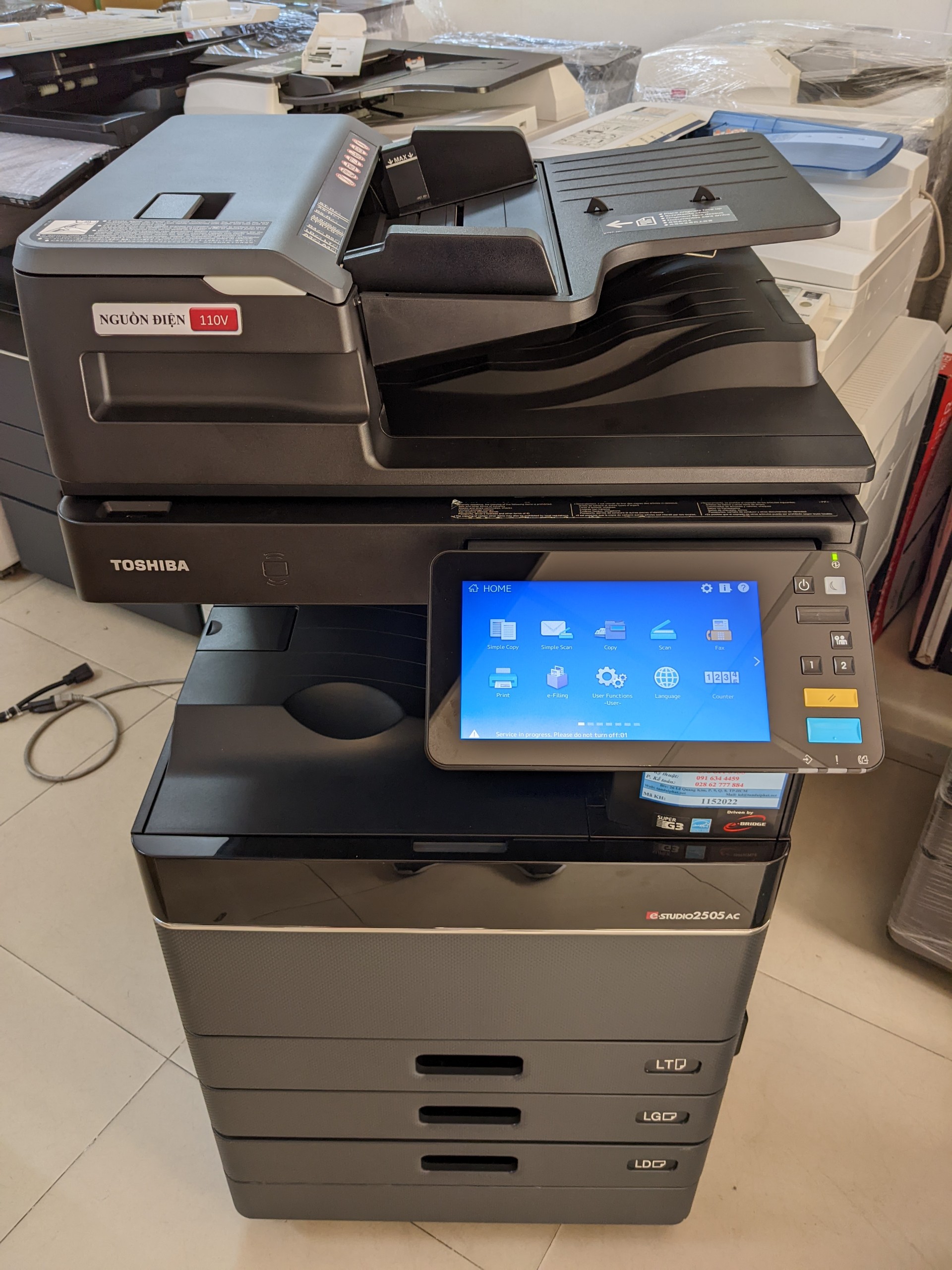 Máy photocopy Toshiba e-studio 2505AC Màu chính hãng, giá rẻ