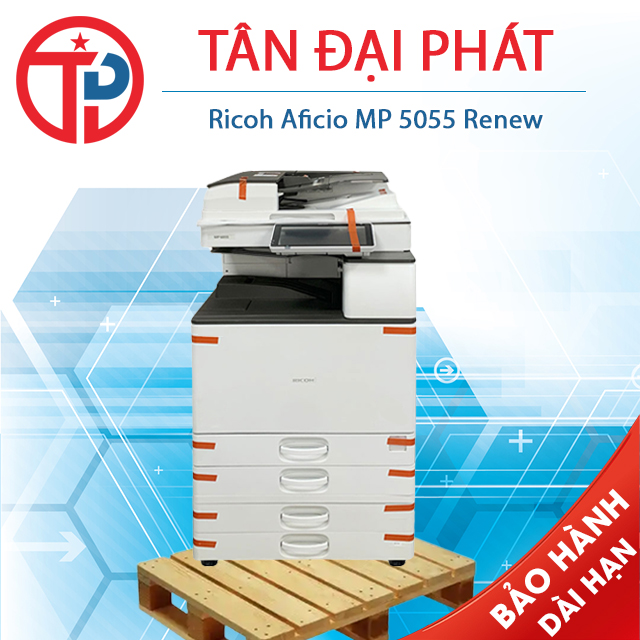 Ricoh MP 5055 Trắng Đen Renew 99%