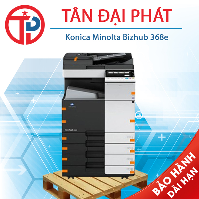 Konica Minolta Bizhub 368e Trắng Đen Renew 99%