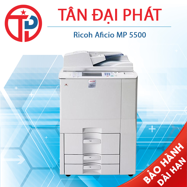 Ricoh MP 5500 Trắng Đen