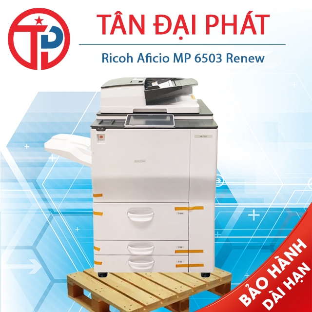 Ricoh MP 6503 Trắng Đen Renew 99%