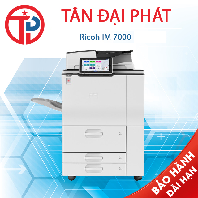 Ricoh IM 7000 Trắng Đen new 90 – 98%