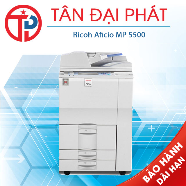 Ricoh MP 5500 Trắng Đen