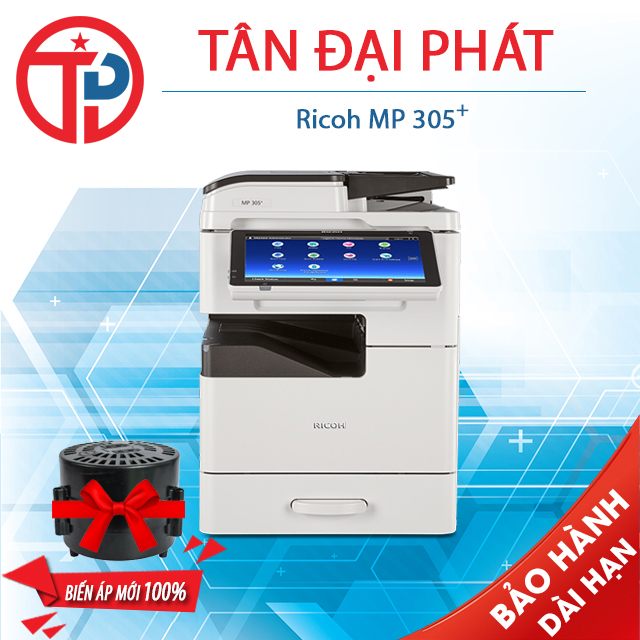 Ricoh MP 305 Trắng Đen-A3 nhỏ gọn