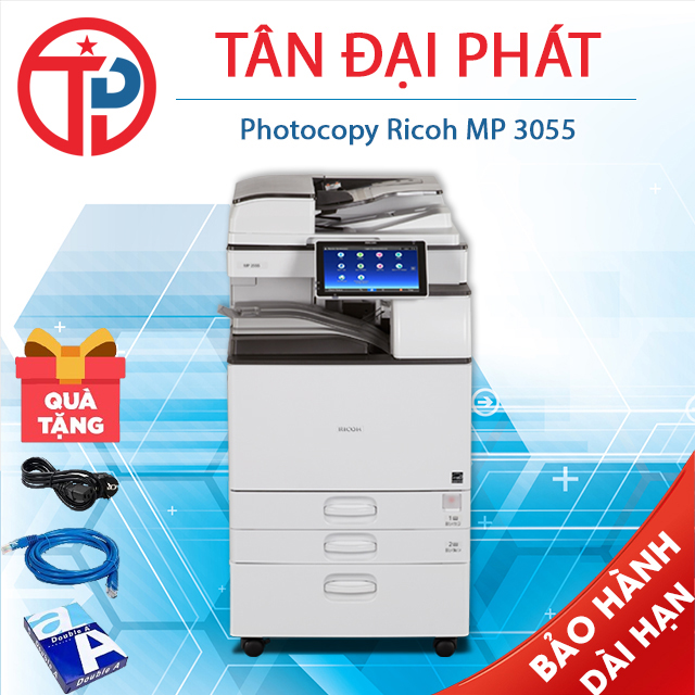 Ricoh MP 3055 Trắng Đen