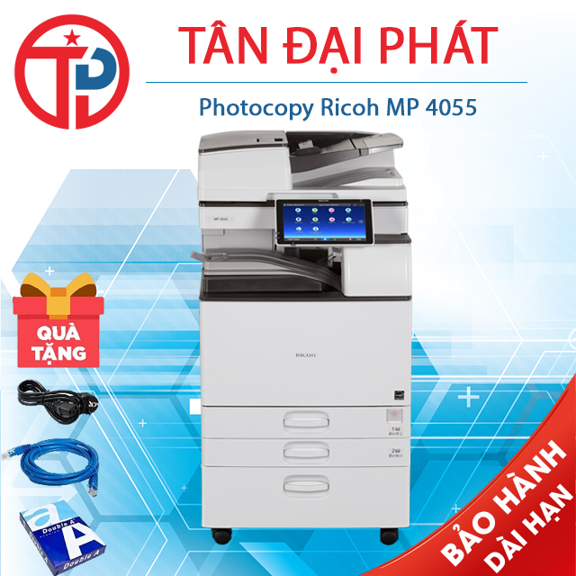 Ricoh MP 4055 Trắng Đen