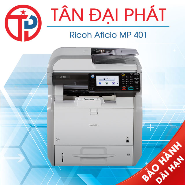 Ricoh MP401 Trắng Đen